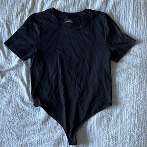 Nearly Nude Classic Black Bodysuit